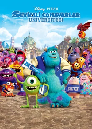 Sevimli Canavarlar Üniversitesi film afişi