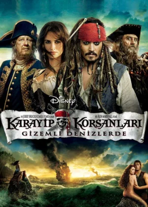 Karayip Korsanları 4 Gizemli Denizlerde film afişi