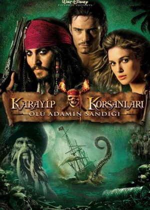 Karayip Korsanları 2 Ölü Adam’ın Sandığı film afişi