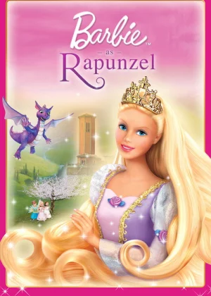 Barbie Rapunzel Masalında film afişi
